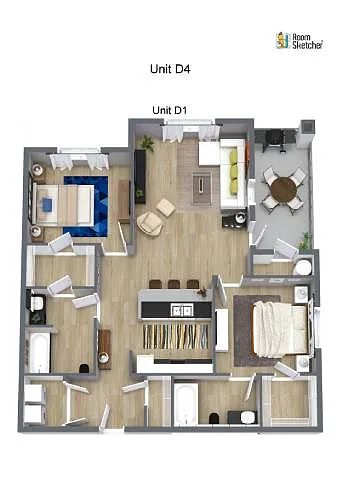 Floor plan Golden Palm
