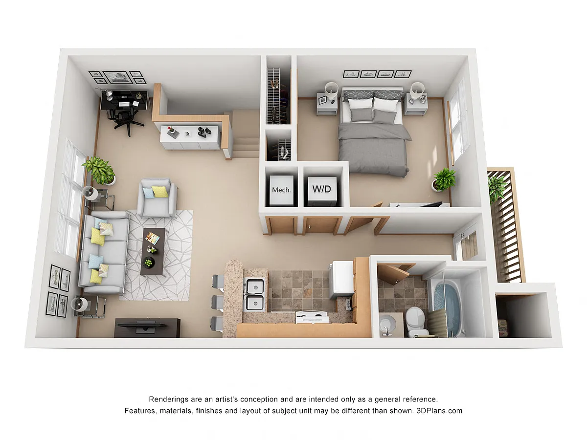 Floor plan Crescent