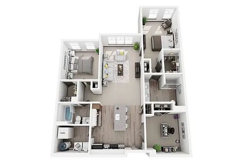 Floor plan D2