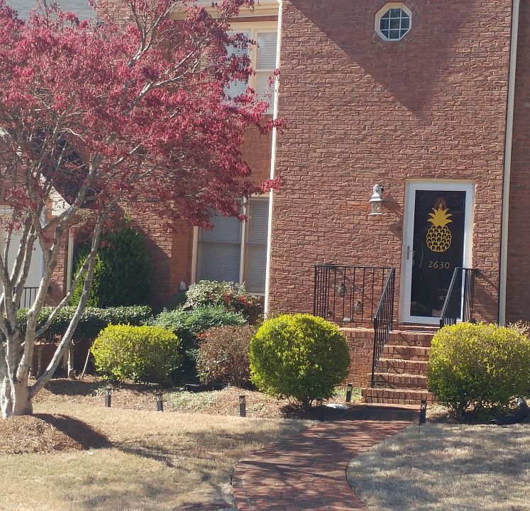 Front View of Townhouse