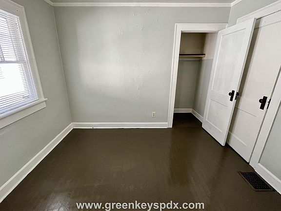 Bedroom and closet