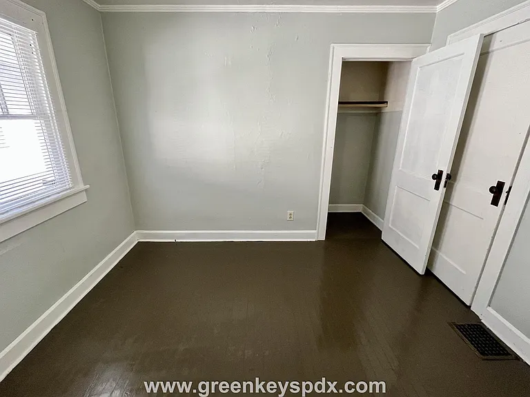 Bedroom and closet