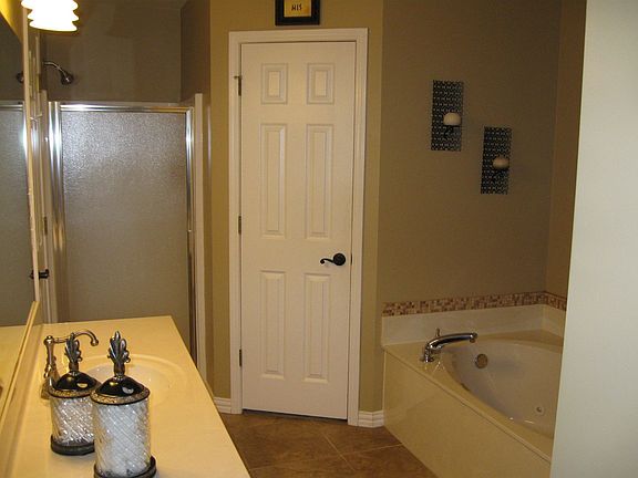 Updated master bathroom