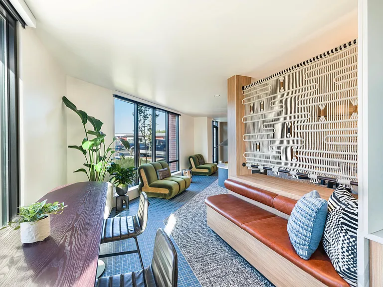 Our hotel-inspired lobby is more than just an entrance; it's a sophisticated retreat designed for your comfort and convenience.