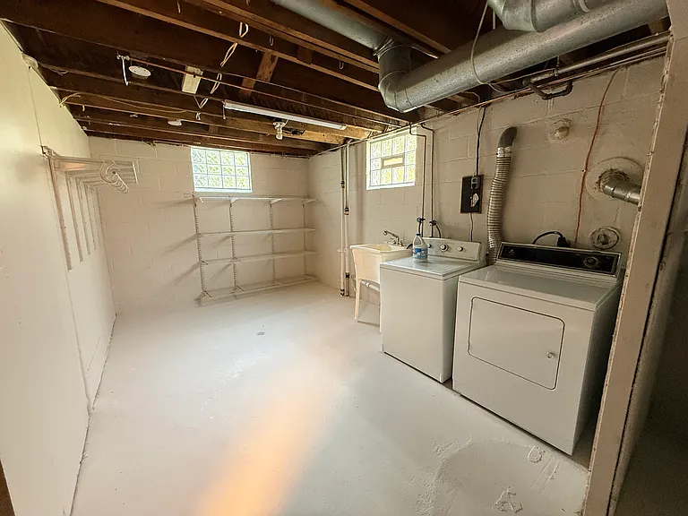 laundry and storage