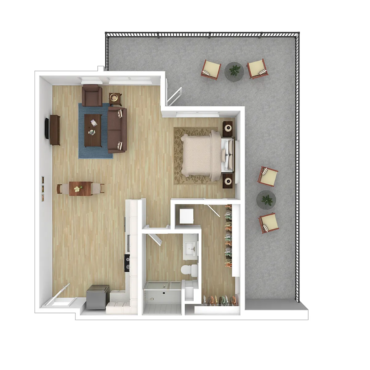 Floor plan SIGNATURE STUDIO