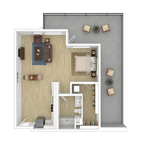 Floor plan SIGNATURE STUDIO