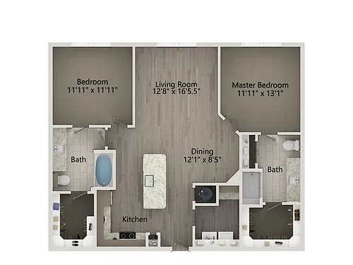Floor plan B2A