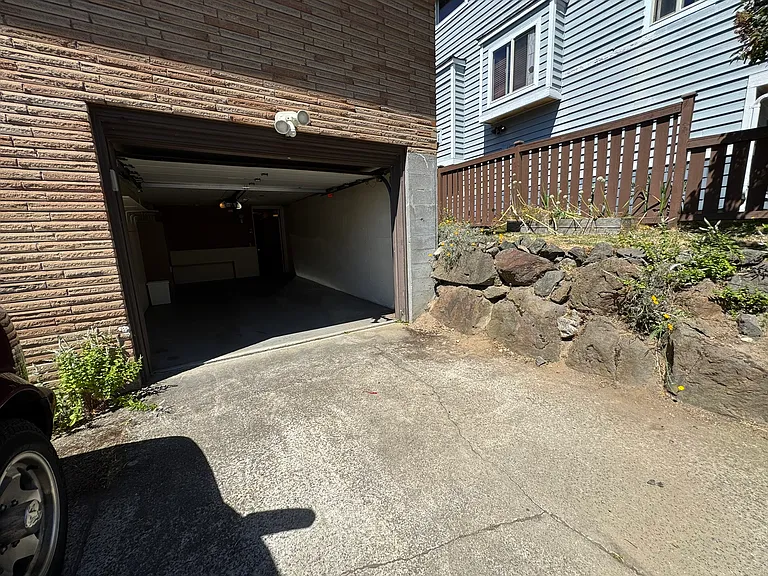 Garage entrance