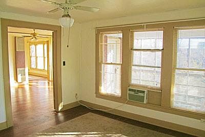 Bedroom looking toward the living room