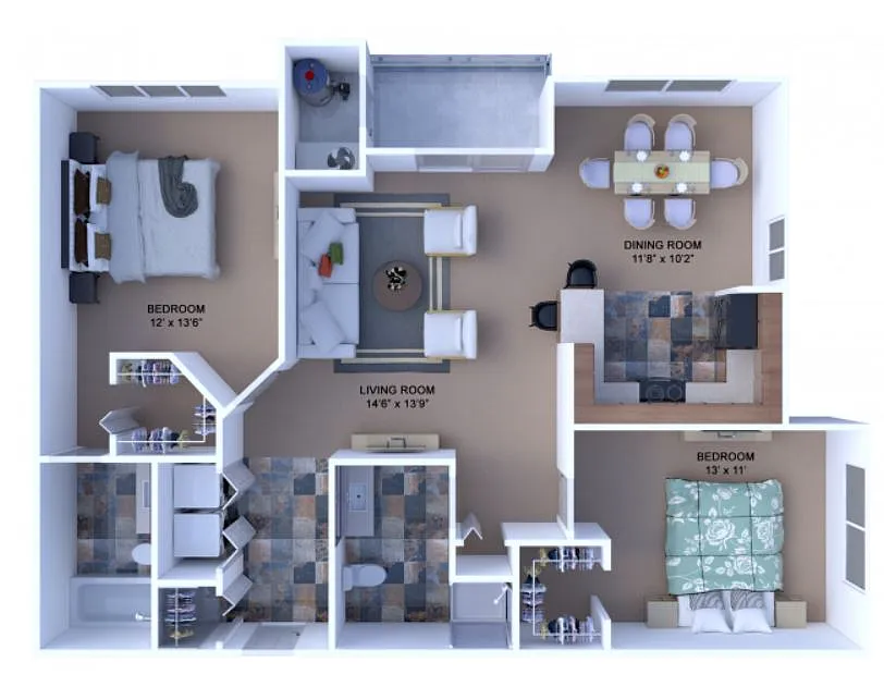 Floor plan Bedford