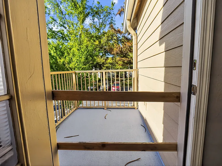 Newly Paved Balcony