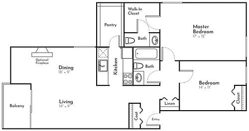 Floor plan Evergreen