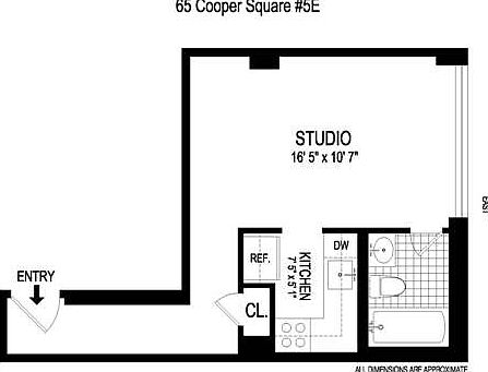 2nd image of 65 Cooper Sq APT 5E