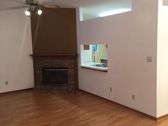 Great room with fireplace.