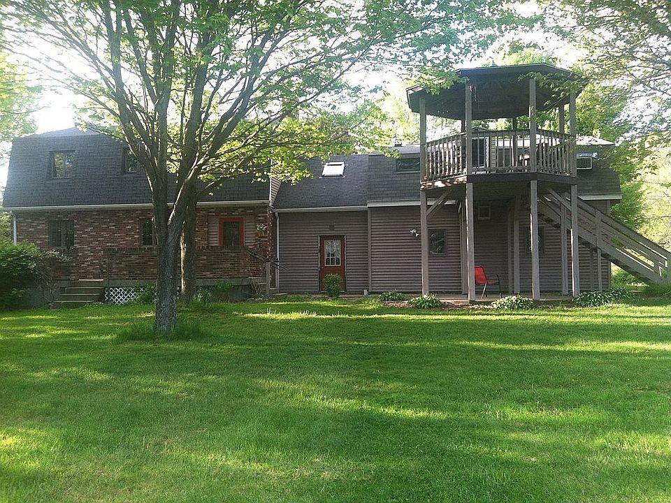 Backyard with gazebo
