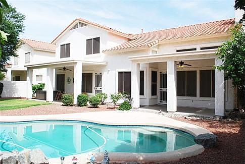 Rear View / Covered Patio