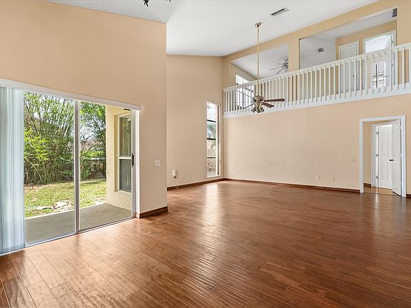 Extra Large Living Room looking into Backyard Patio