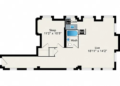 Floor plan A19