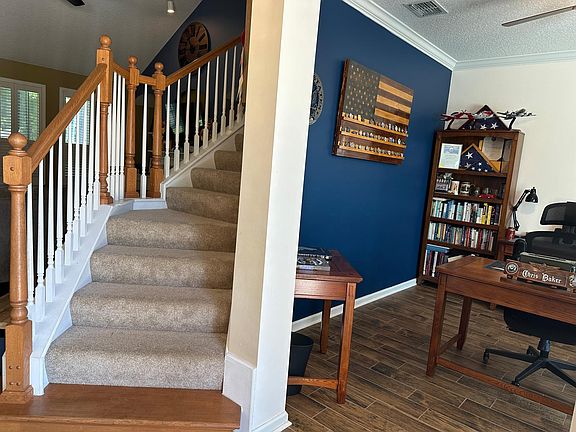 Stairway and Office/Formal Living.