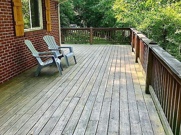 Oversized deck