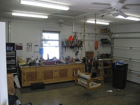 finished garage