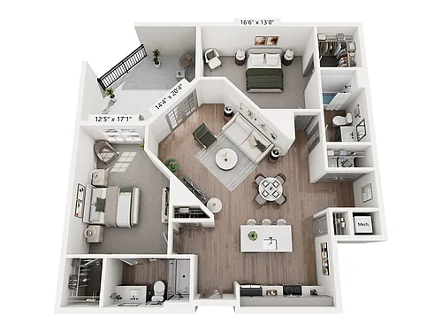 Floor plan Warhol