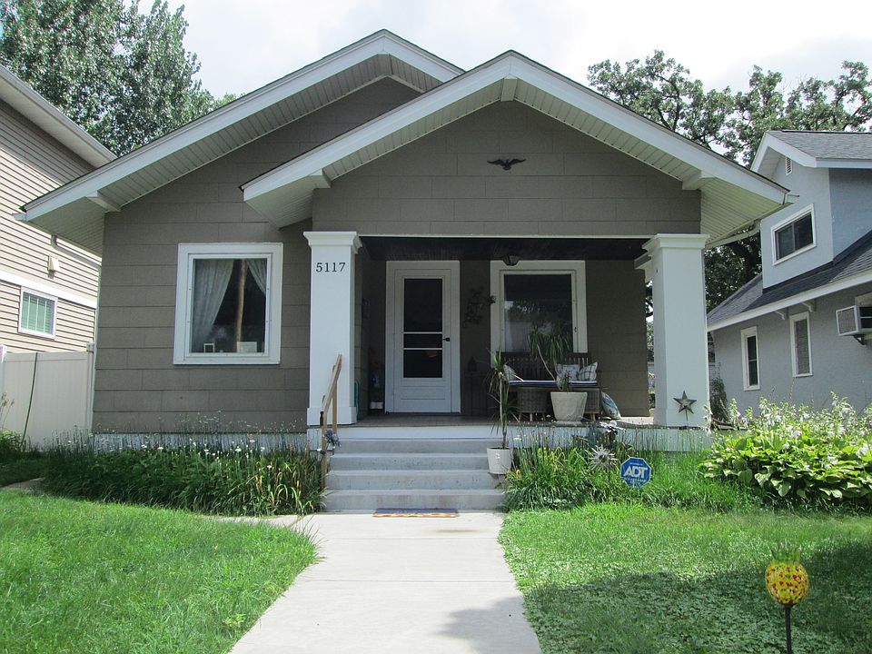 Front yard and entrance to the home