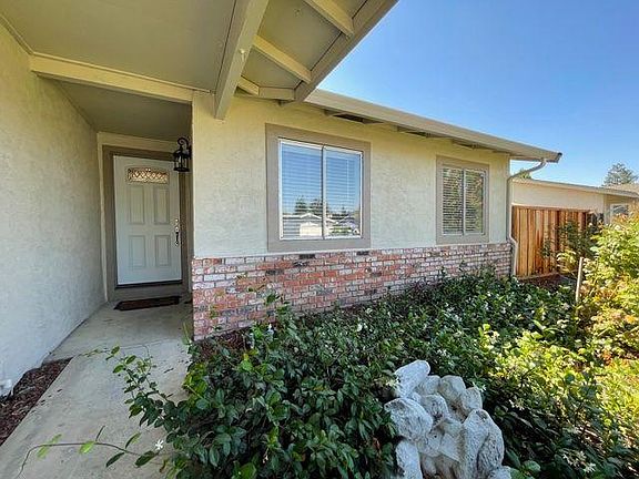 View of new front door and front garden