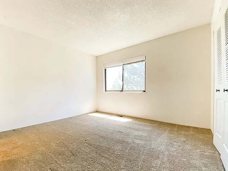 Master bedroom window view