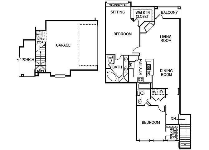 Floor plan B6