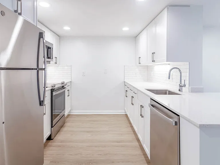 Kitchen with Stainless Steel Appliances