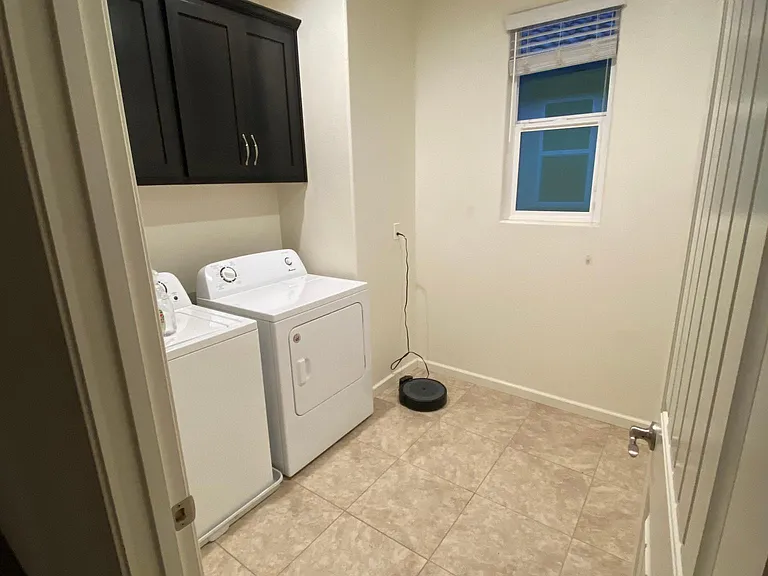 Upstairs laundry