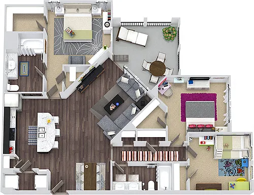 Floor plan The Vulcan