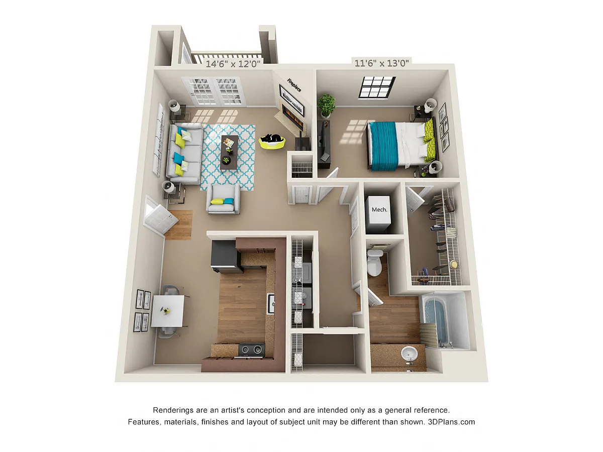 Floor plan Brindley