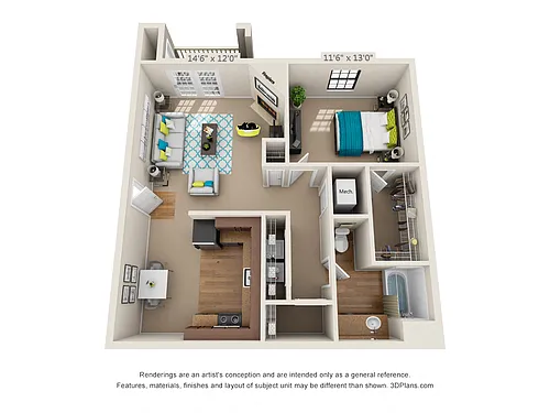 Floor plan Brindley