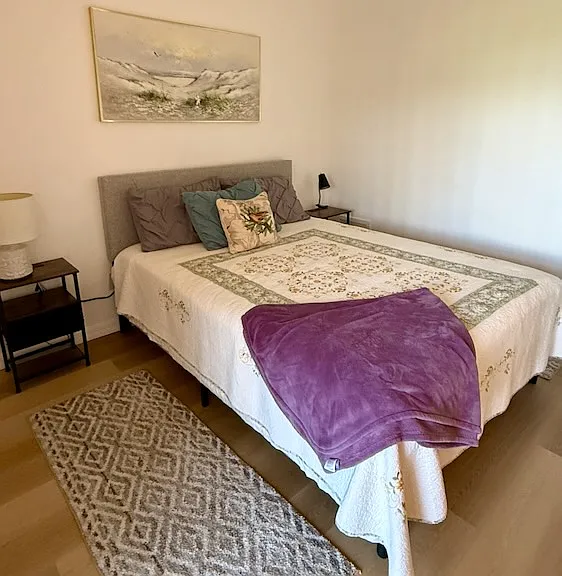 2nd bedroom with queen bed