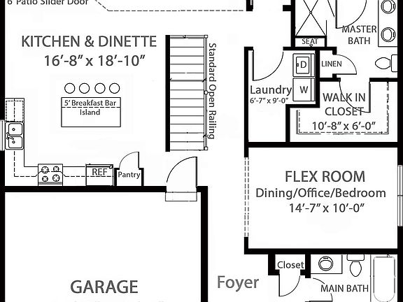 Spruce Floor Plan