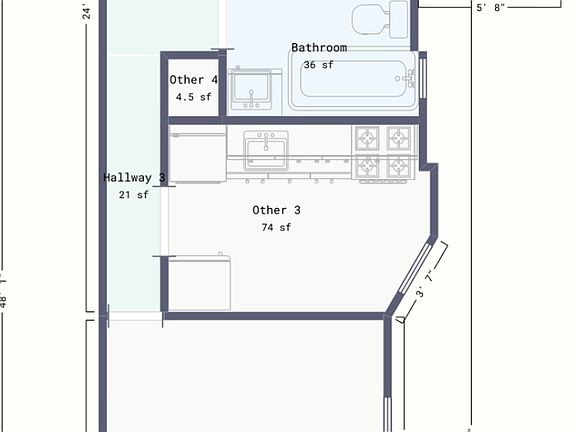 2nd image of 644 W 173rd St #D9