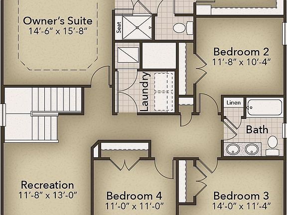 3rd image of 124 Little Cedar Dr. #Poppy F