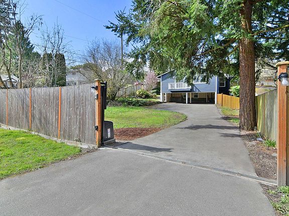 newly installed automated gate