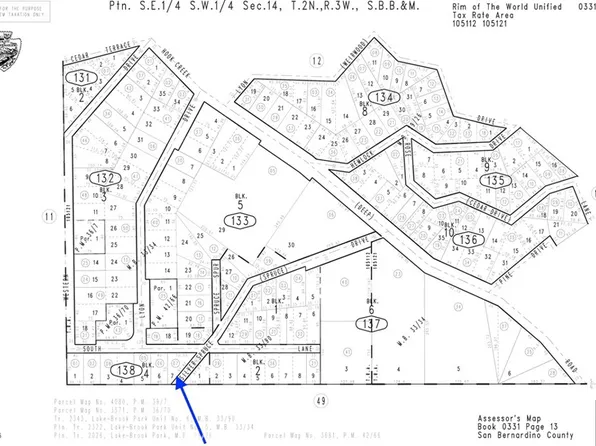 LOT 7 S Ln, Cedar Glen, CA 92321