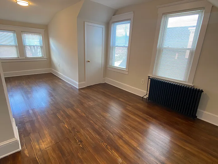 left side bedroom, plenty of light, plenty of closets