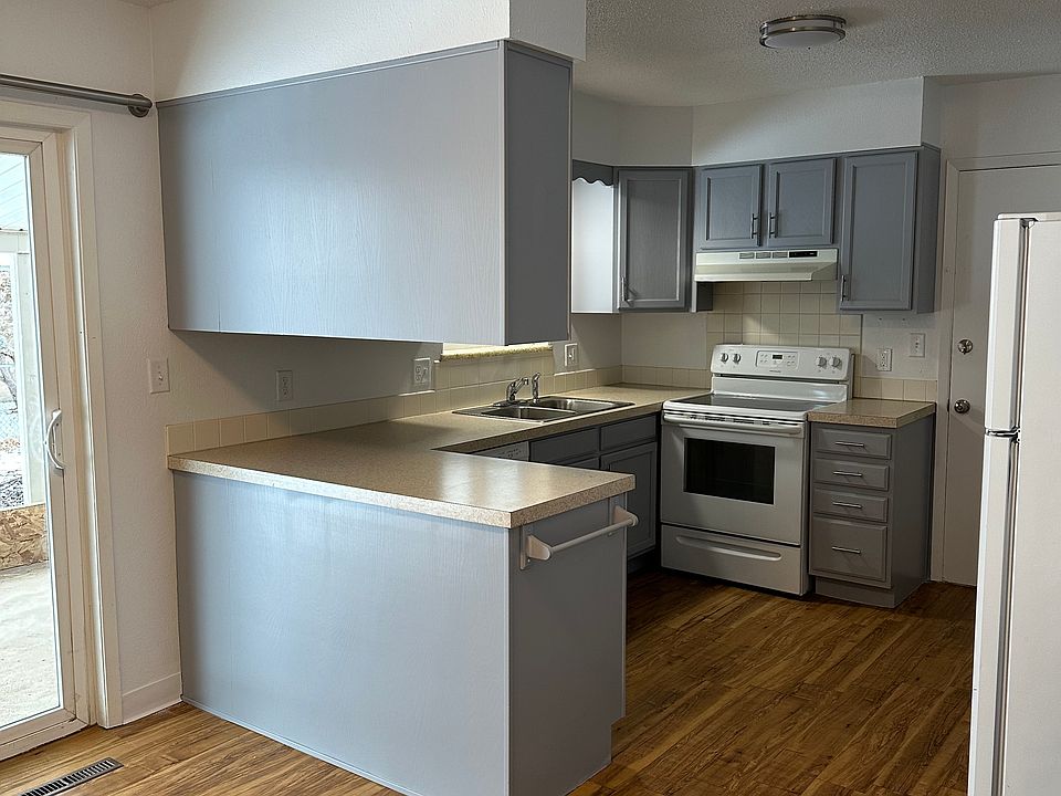 Kitchen from dining area