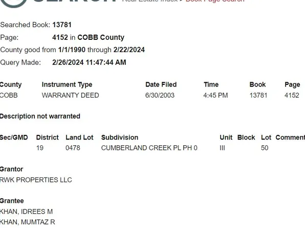 1413 Cumberland Creek Ln SW, Marietta, GA 30008