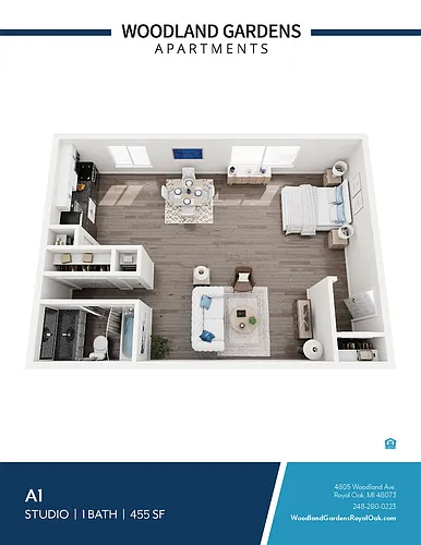 Floor plan STUDIO