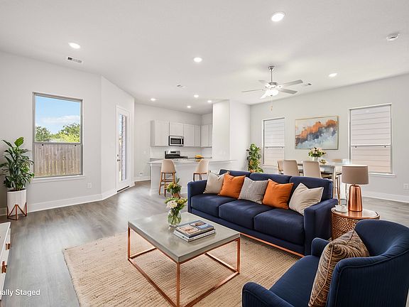 Virtually staged representation of the floor plan. Actual home features, colors, and details may var