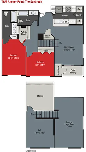 Floor plan B8