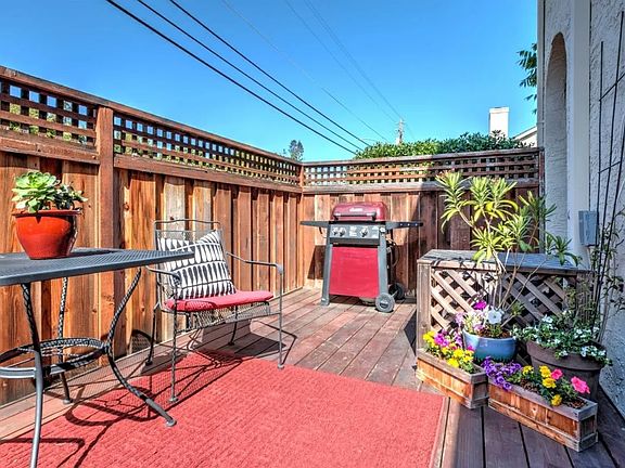 Private outdoor patio