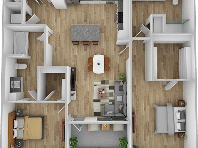 B2_1200 sqft_2x2x B2_1200 sqft_2x2x